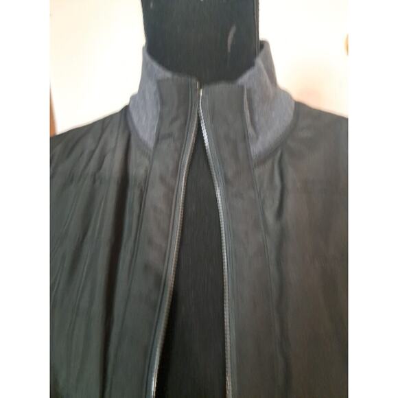 C14 Banana Republic Outdoor Vest Womens Md Lined Full Zip Pockets Knit Hem - Picture 2 of 11